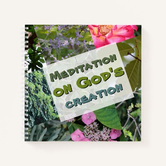 Meetboek over de natuur notitieboek (Voorkant)