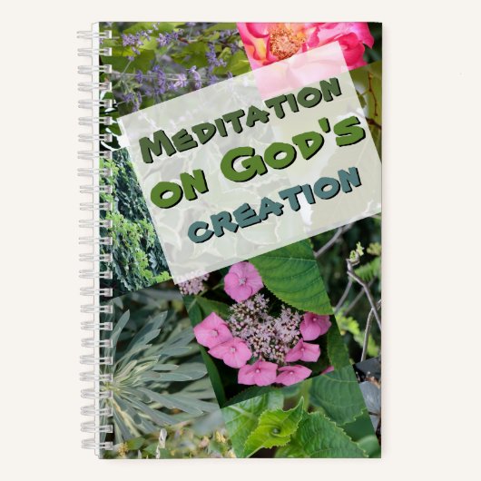 Meetboek over de natuur notitieboek (Voorkant)