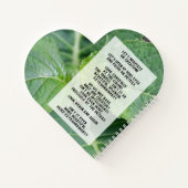 Meetboek over de natuur notitieboek (Achterkant)