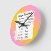 Meetequivalenten keukenhelperklok ronde klok (Hoek)