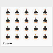 MeetESQ.com gespoten Ronde Sticker (Vel)