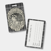 MEETinCelebration Edinburgh Badge (Voor- en achterkant)