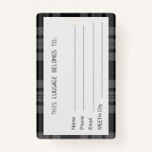 MEETinCelebration Edinburgh - Nacht-tijd Label Badge (Achterkant)