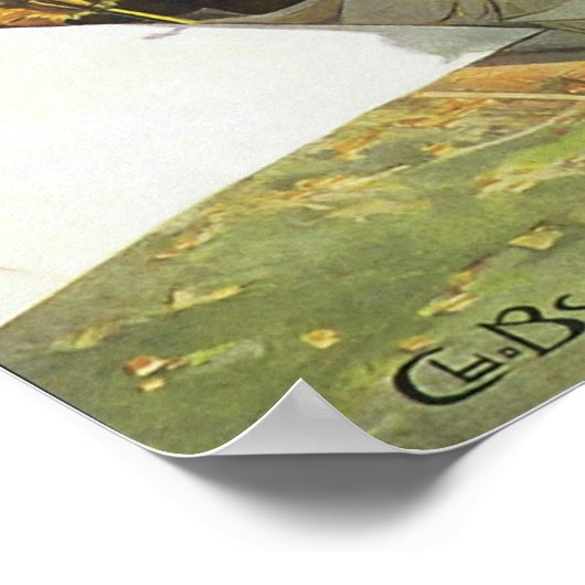 Meeting Aviation Nice Travel Poster (Hoek)