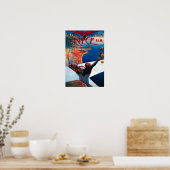 Meeting D' Aviation in Nice, France Poster (Keuken)