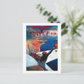 Meeting D' Aviation in Nice, France Poster Briefkaart (Staand voorkant)