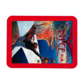 Meeting D' Aviation in Nice, France Poster Magneet (Horizontaal)