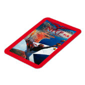 Meeting D' Aviation in Nice, France Poster Magneet (Linkerzijde)