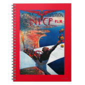 Meeting D' Aviation in Nice, France Poster Notitieboek (Voorkant)