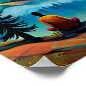 Meeting God on the Mountain Poster (Hoek)