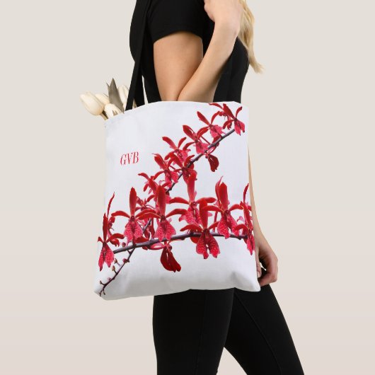 "Meeting Long Red Orchids" Tas White (Dichtbij)