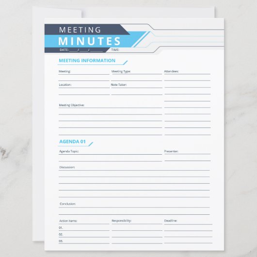Meeting Minutes-tracker (Voorkant)