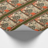 Meeting Santa Claus Cadeaupapier (Hoek)