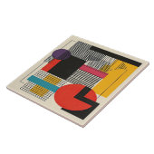 Meetkundig meesterschap halverwege de eeuw nr. 6 tegeltje (Zijkant)