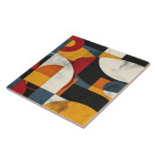 Meetkundig meesterschap midden eeuw nr. 4 tegeltje (Zijkant)