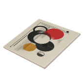 Meetkundig meesterschap midden eeuw nr. 5 tegeltje (Zijkant)