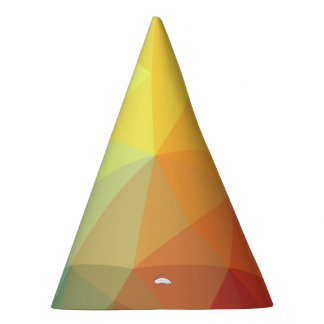 Meetkundige Regenboog Monogram Naam  Feesthoedjes