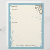 Meetlepels bakkerij op maat gesneden recept (Voorkant / Achterkant)