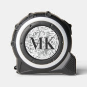 Meetlint gereedschapspatroon Monogram Rolmaat (Voorkant)