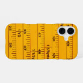 Meetlint - iPhone 16 hoesje (Achterkant horizontaal)