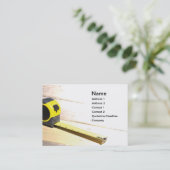 meetlint visitekaartje (Staand voorkant)