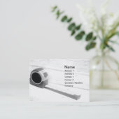 meetlint visitekaartje (Staand voorkant)