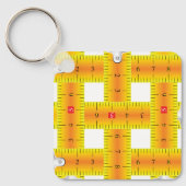 Meetlinten Sleutelhanger (Voorkant)