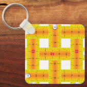 Meetlinten Sleutelhanger (Voorkant)