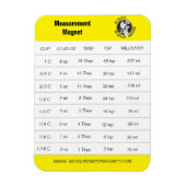 Meetmagneet Geel Logo Magneet (Verticaal)