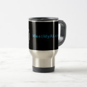 MeetMyAI - Thermal Tumbler voor AI-liefhebbers Reisbeker (Voorkant rechts)