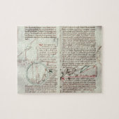 Meetschema's en tekstdiagrammen (vellum) legpuzzel (Horizontaal)