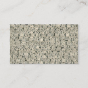 meettapes visitekaartje