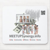 MEETUPSynergie - Muismat (Voorkant)