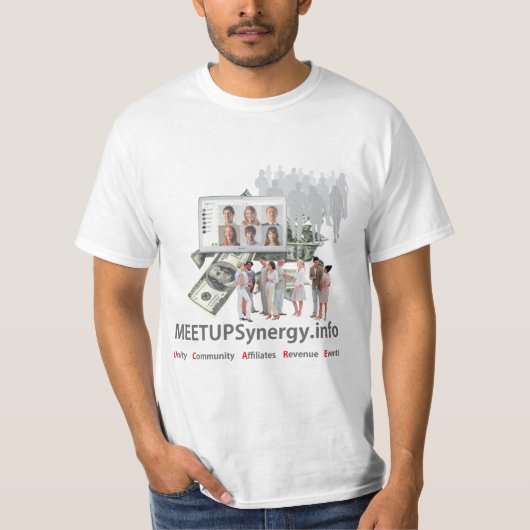 MEETUPSynergy - T-Shirt - Jongens (Voorkant)
