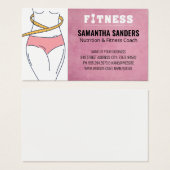 MeetWaistline | Geschiktheid Logo Visitekaartje (Voorkant /achterkant)