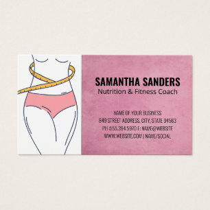 MeetWaistline   Gewichtsverlies Visitekaartje