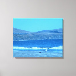 Meeuw bij Doran Canvas Afdruk
