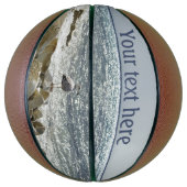 Meeuw en zee basketbal (Verticaal)