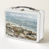 meeuw en zee branding (Voorkant)