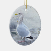 Meeuw Foto Ornament (Rechts)