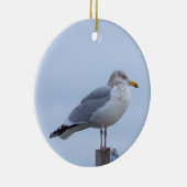 Meeuw Foto Ornament (Rechts)