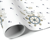 meeuw hitching een rit cadeaupapier (Rol Hoek)