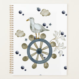 meeuw hitching een rit planner