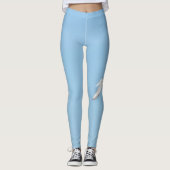 Meeuw in vlucht Kustlijn Leggings (Voorkant)