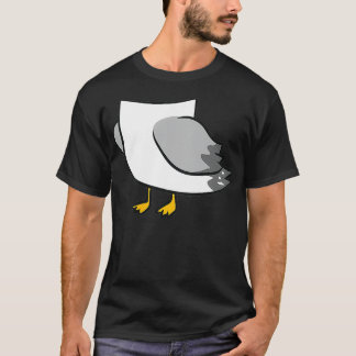 meeuw kostuum luie kostuum vogel meeuw vermomming t-shirt