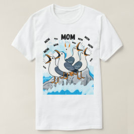 Meeuw Moeder – Grappig T-Shirt voor Moeders die va