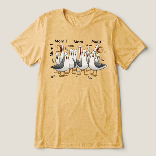 Meeuw Moeder Moeder Moeder - Persoonlijk Shirt - G (Design voorkant)