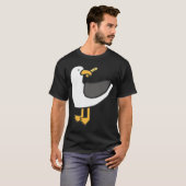 Meeuw stal je friet t-shirt (Voorkant volledig)