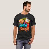 Meeuw Strand Kip Dier T-shirt (Voorkant volledig)