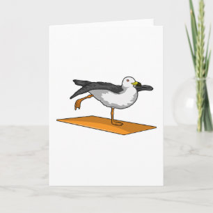 Meeuw Yoga Meditatie Fitness Kaart